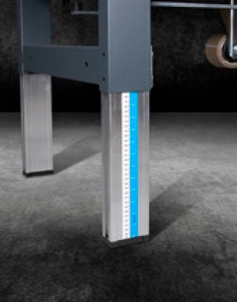 Box Taping Machine Adjustable Legs
